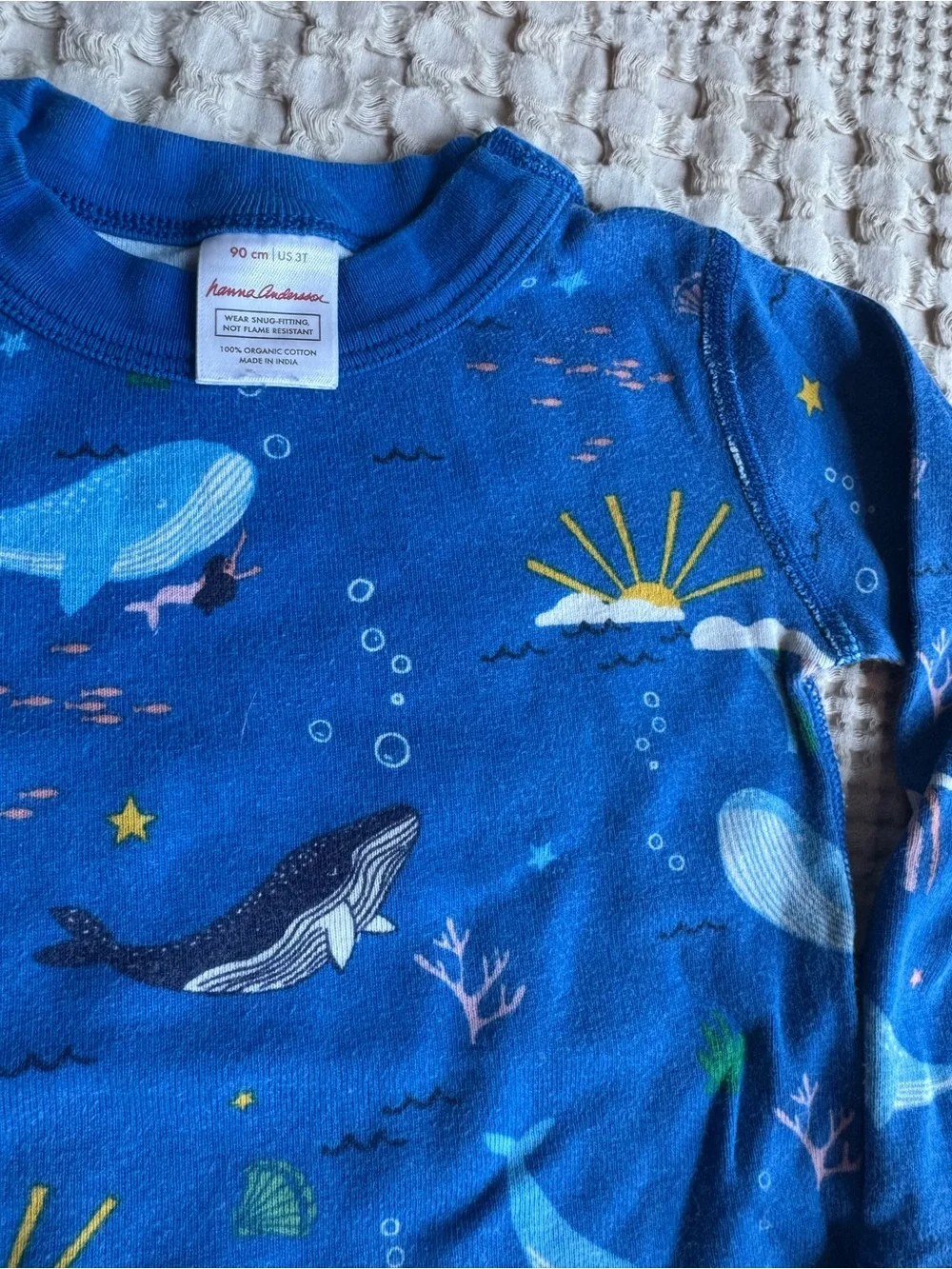 Hanna Andersson Under The Sea Long John Pajamas